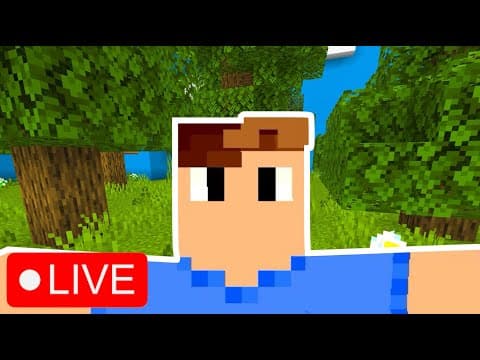 Playing Minecraft With Viewers! You can Join!