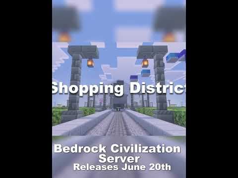 Bedrock Edition Is Finally Getting a Civilization Minecraft Server #minecraft