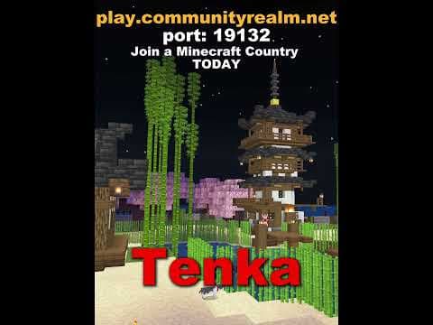 Join a Minecraft Country Today!